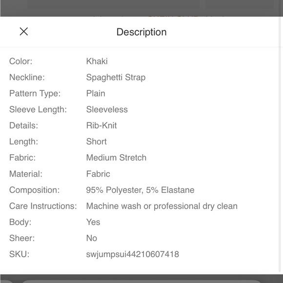Jumpsuit 🤎 - Picture 5 of 5